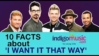 10 Facts About Backstreet Boys' Hit-Number 'I Want It That Way' | Indigo Music