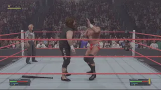 WWE 2K24 Classic match Randy Orton vs Cactus Jack No DQ Intercontinental Title Backlash 2004