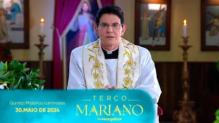 Quinta-Feira: Mistérios Luminosos | Terço Mariano com  @PadreManzottiOficial | 30/05/24