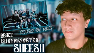 (React) BABYMONSTER - 'SHEESH' M/V | PRIMEIRA VEZ REAGINDO | Guh Rodrigues 🎵