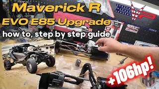 Add 106hp to your Maverick R with the EVO E85 upgrade kit!