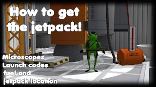 Amazing Frog? (V2) UPDATED How to get the jetpack! Step by step guide!