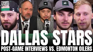 Tyler Seguin, Esa Lindell, Wyatt Johnston, Hintz, Robertson & DeBoer on Dallas GM3 Win vs. Oilers