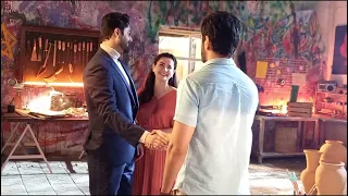 Wahaj Ali Hania Aamir and Zaviar are having fun on the sets of Mujhe Pyar Hua Tha bts