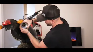 CRF250L | How To Remove Baffle From Exhaust
