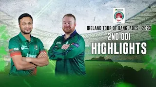 Bangladesh vs Ireland 2nd ODI 2023 Match Full Highlights   BAN vs IRE720P HD