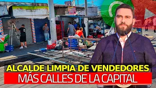 🔴 ¡Urgente! Mario Durán DESALOJA MÁS VENDEDORES del Centro de San Salvador