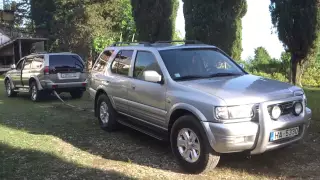 Mitsubishi Montero vs Opel Frontera