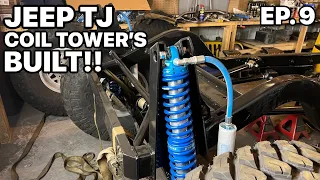 Jeep TJ Rear Coilovers!! Jeep TJ One Ton Build [Ep. 9]