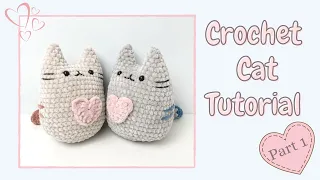 Easy Crochet Cat (Tutorial Part 1) | Free Amigurumi Animal Pattern for Beginners