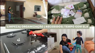 Limpei as janelas e área externa | cozinha pós almoço limpinha|Recebido lindo| LAÍS VELOSO