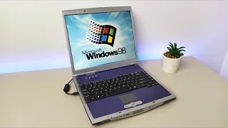 Retro PC Gaming with Targa Visionary XP Laptop