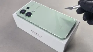 Pure ASMR UNBOXING - Redmi Note 13 4G (Mint Green) 8/256 #asmr