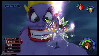 Kingdom Hearts Ursula II (Level 1 Proud) (No Damage)