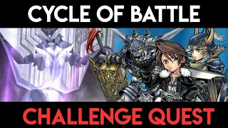 DFFOO [GL]: CHALLENGE QUEST: Cycle of Battle - WoL, Squall, Garland.