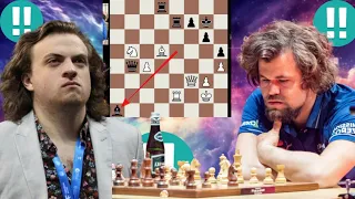 Hairbrained chess game | Hans Niemann vs Magnus Carlsen 4