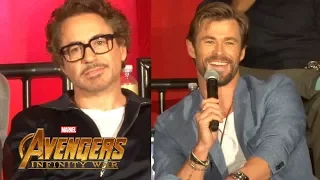 "Avengers: Infinity War" FULL press conference with cast, creative team, and host Jeff Goldblum