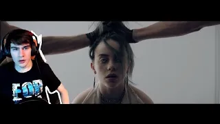 БРАТИШКИН СМОТРИТ Billie Eilish - bury a friend ей 17????? Реакция