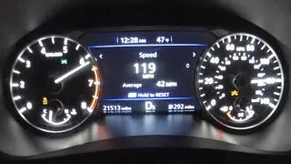 2020 Nissan Altima SR 0-60 / 0-120 top speed run and more accelerations