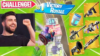 THE MYTHIC GUN *ONLY* CHALLENGE in Fortnite Season 3!