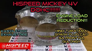 Hispeed Mickey 4v DOHC for Wave / Rs / Xrm 125