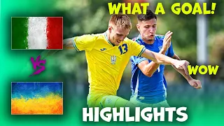 Italy u21 v Ukraine | Maurice Revello Tournament | Highlights 06-06-2024