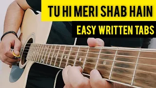 Tu Hi Meri Shab Hain Guitar Instrumental Cover + TABS | Gangster | Shubham Joshi