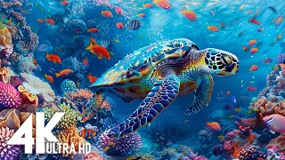 4K Turtle Paradise - Undersea Nature Relaxation Film + Relaxing Music