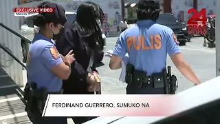 Ferdinand Guerrero, sumuko na kaugnay sa kasong isinampa ni Vhong Navarro | 24 Oras