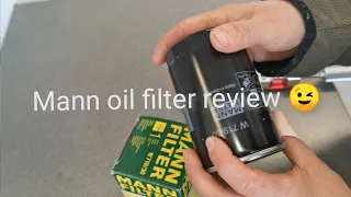 Mann oil filter review