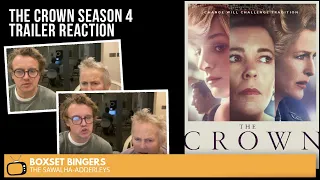 THE CROWN Season 4 (Official Netflix Trailer) THE BOX SET BINGERS Reaction