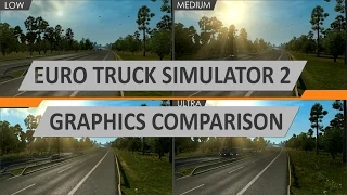 Euro Truck Simulator 2 - Graphics Comparison Test