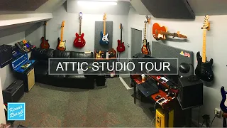 "Attic” Music Studio Tour | A Years Worth of Work Finally Done