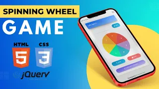 How to create Spin Wheel Game in HTML and JavaScript | Spinning Wheels Game | Source code available
