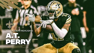 A.T. Perry 2023 NFL Season Highlights | New Orleans Saints