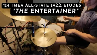 2024 TMEA All State Jazz Drums - "The Entertainer"
