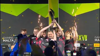 FAZE CLAN emotions after winning Grand Slam // Rewarding ceremony