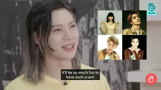 Taeyeon & Taemin wanna collab with Taeyong Taeil + Ten, Taemin talking about his duet with Taeyeon