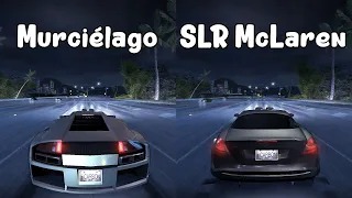 Lamborghini Murcielago vs Mercedes-Benz SLR McLaren - Need for Speed Carbon (Drag Race)