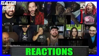 Logan Official Trailer Reactions Mashup | Reaction Replay