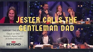 Jester Calls the Gentleman Dad