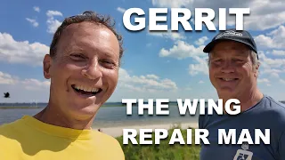 Gerrit the wing repair man