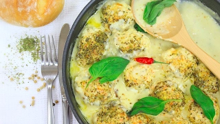 Куриные Тефтели в Сливочном Соусе / Chicken Balls in a Creamy Sauce