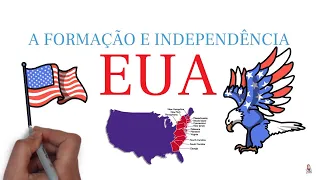 FORMAÇÃO E INDEPENDÊNCIA DOS EUA -#estadosunidos