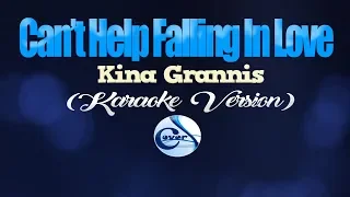 CAN'T HELP FALLING IN LOVE - Kina Grannis (KARAOKE VERSION)