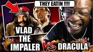 Vlad the Impaler vs Count Dracula. Epic Rap Battles of History (REACTION!)