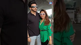 #DheerajDhoopar & Wife #VinnyArora Spotted At Mumbai Airport #shorts #telly #shortsvideo