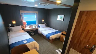 19-hour luxury ferry trip🚢😴 Junior Suite✨ Busan, Korea → Osaka, Japan