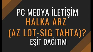 PC İletişim Medya YENİ  halka arz (Taslak İzahname ) #halkaarz #borsa #bist #yenihalkaarz