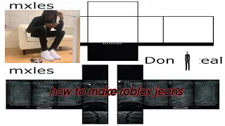How to photobash roblox jeans tutorial